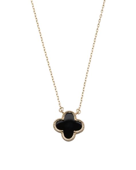 tj maxx clover necklace